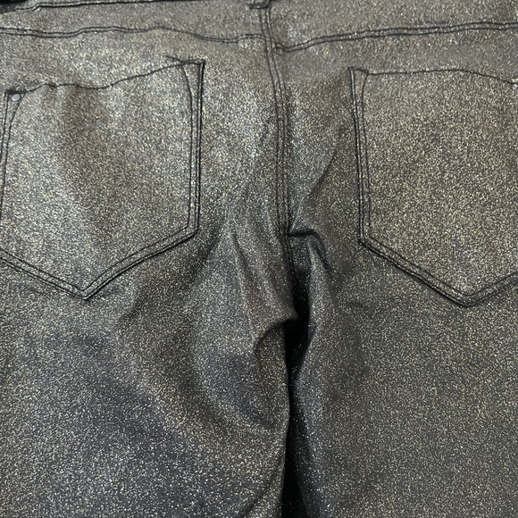Pair of Dorothy Perkins Glittery Trousers ideal Rockstar look size 10 - Picture 7 of 11